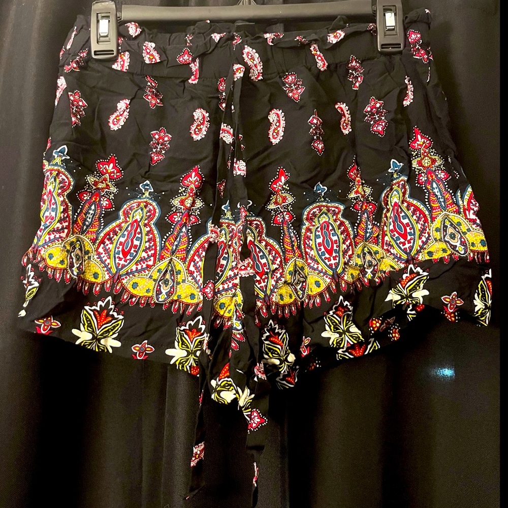 SHEIN paisley print shorts